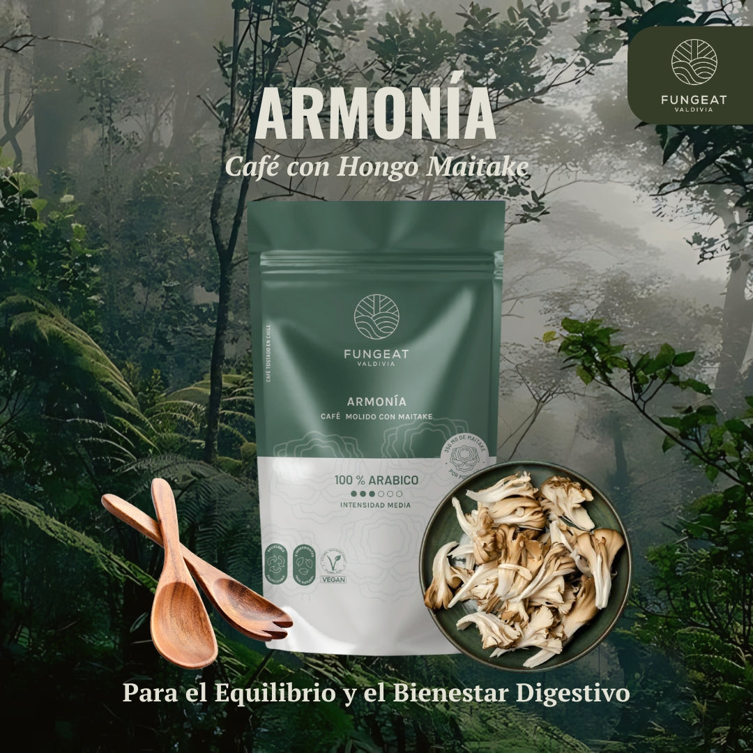 Café Armonía con hongo Maitake 250g