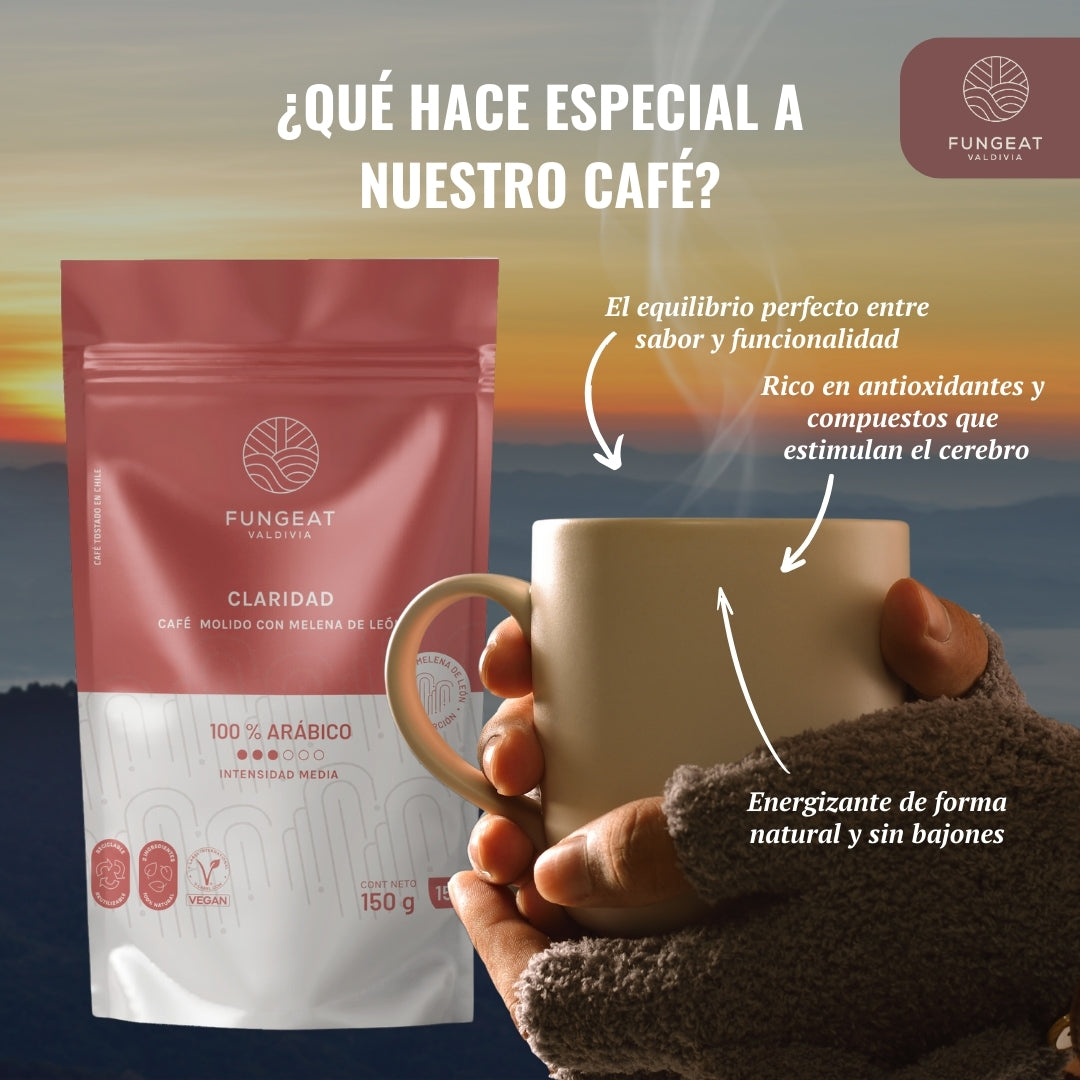 Clarity Coffee with Lion's Mane Mushroom