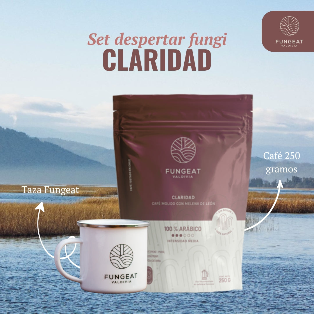 Pack Mente Despierta: Claridad + Taza Fungeat