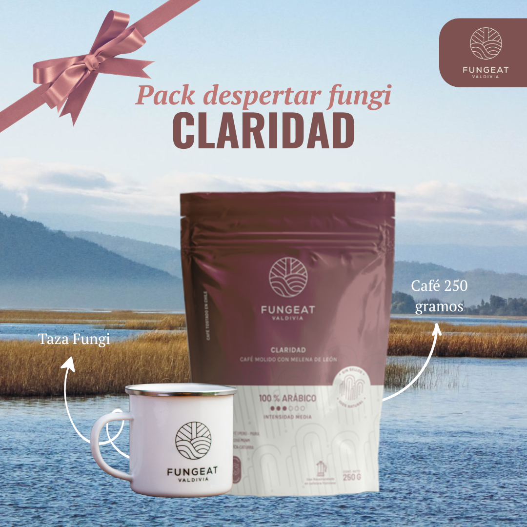 Pack Despertar Fungi Claridad 250 g + Taza
