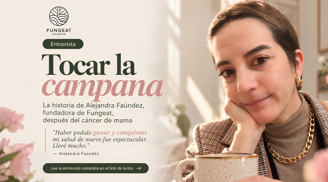 Tocar la campana: la historia de Alejandra Faúndez y Fungeat después del cáncer de mama