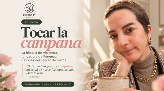 Tocar la campana: la historia de Alejandra y Fungeat después del cáncer de mama