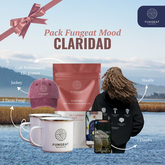 Pack Fungeat Mood Claridad (150 g) + Merch + 2 Ebooks
