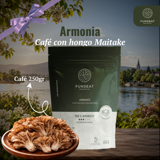 Café Armonía con hongo Maitake 250g