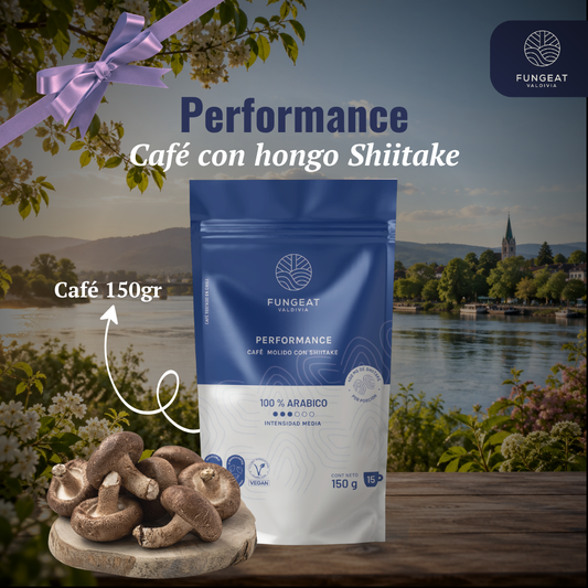 Café Performance con hongo Shiitake 150g
