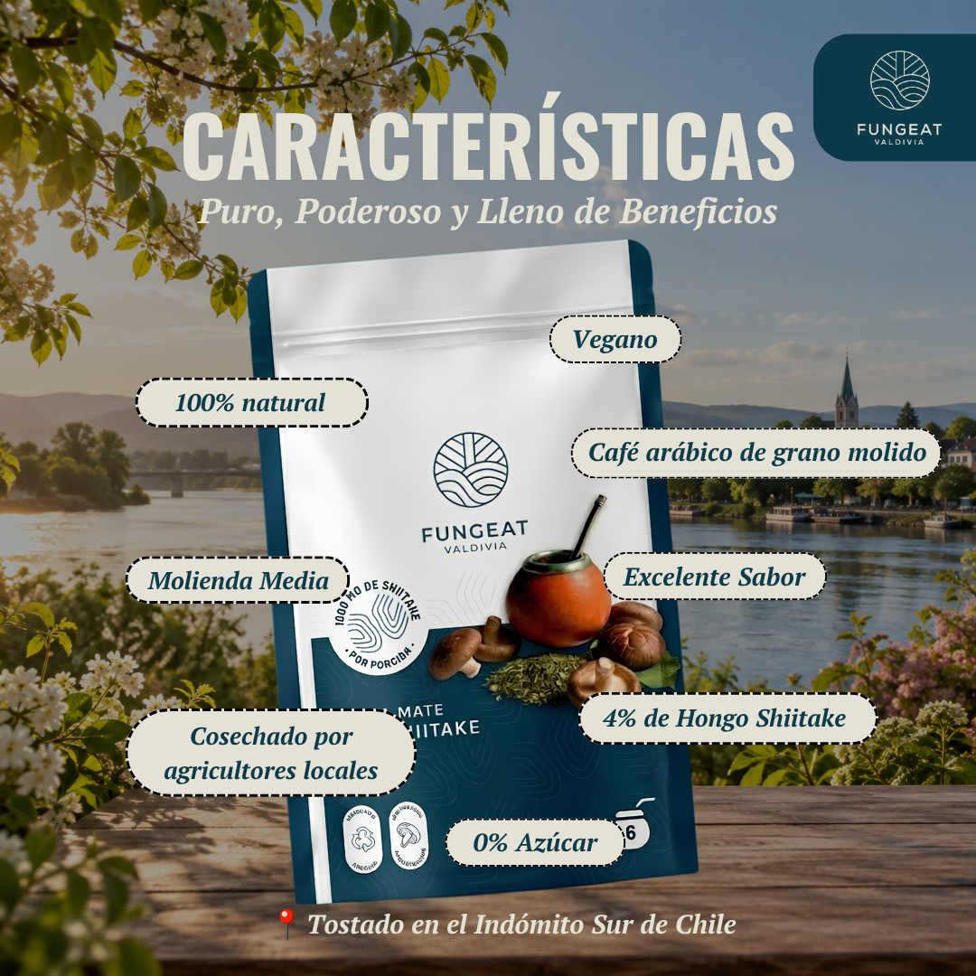 Yerba Mate Fulgora con Shiitake 150 gr