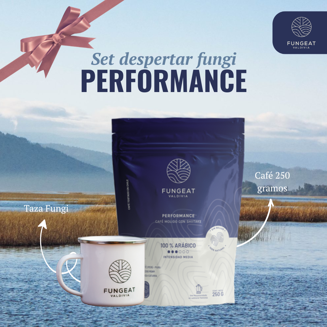 Set Despertar Fungi Performance 250 g + Taza