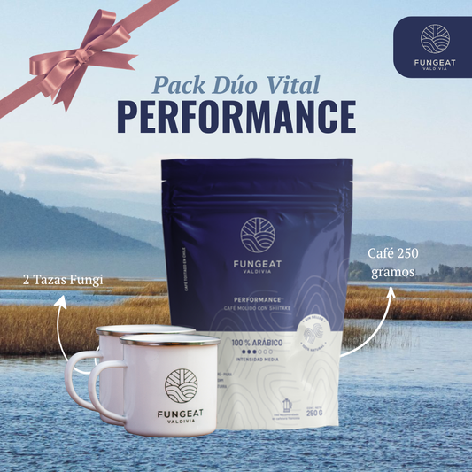 Pack Dúo Vital Performance 250 g + 2 Tazas