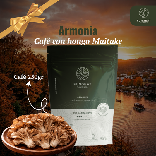 Café Armonía con hongo Maitake 250g