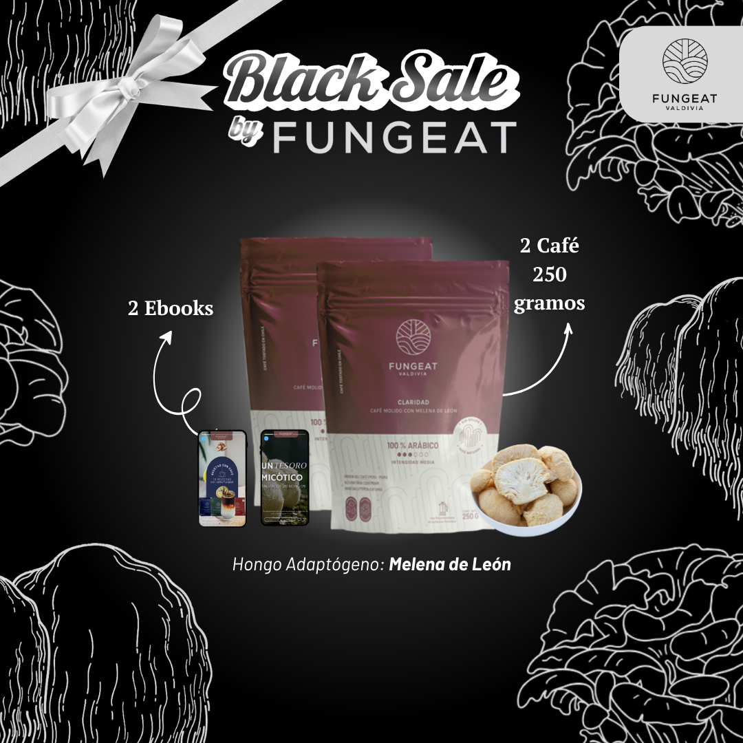 Pack Concentración con Hongo Melena de León + Ebooks + Envío gratis