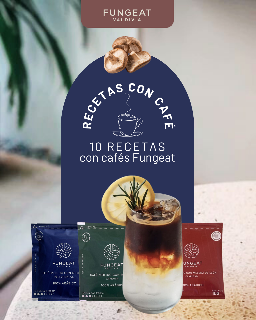 Ebook 10 Recetas con Café Fungeat