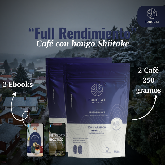 Pack Full Rendimiento con Hongo Shiitake + Ebooks + Envío gratis