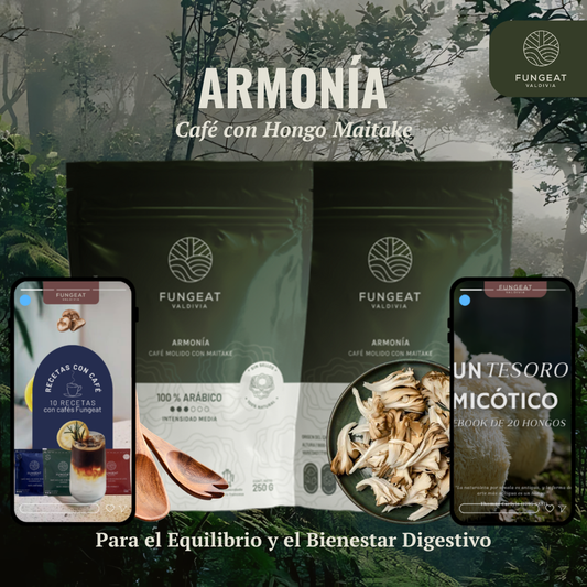 Pack Café Armonía con Hongo Maitake