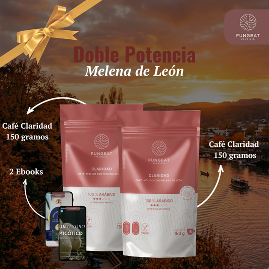Pack X2 Café con Melena de León 150g