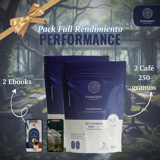 Pack Full Rendimiento con Hongo Shiitake + Ebooks + Envío gratis