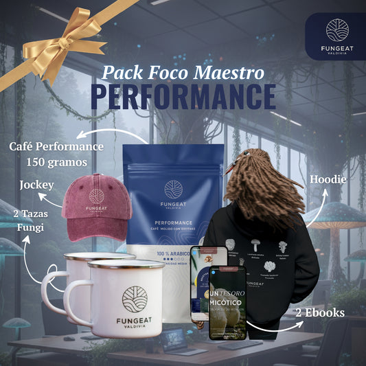 Pack Foco Maestro (150 g) + Merch + 2 Ebooks